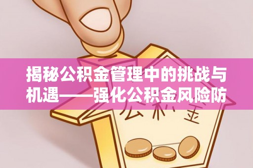 耿马揭秘公积金管理中的挑战与机遇——强化公积金风险防控的多维策略