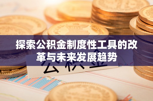 耿马探索公积金制度性工具的改革与未来发展趋势