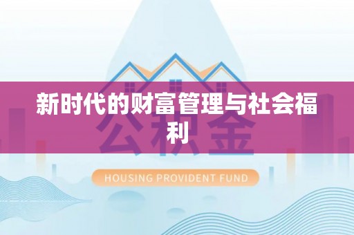 耿马新时代的财富管理与社会福利