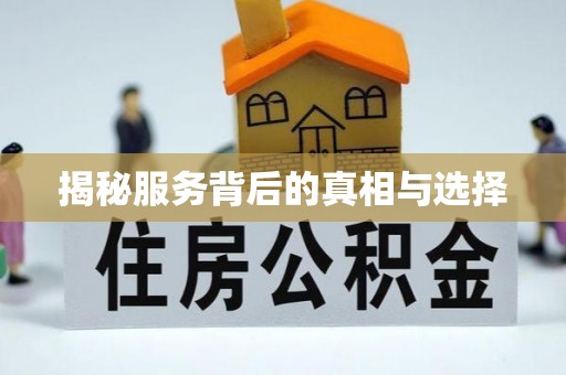 耿马揭秘服务背后的真相与选择
