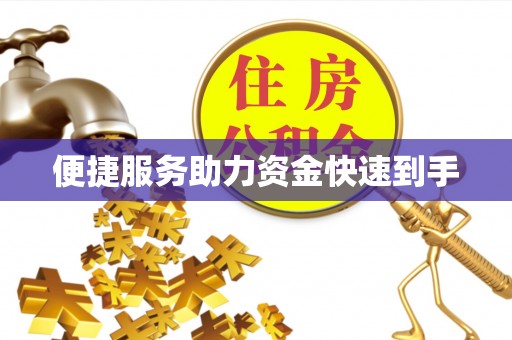 耿马便捷服务助力资金快速到手