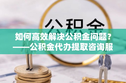 耿马如何高效解决公积金问题？——公积金代办提取咨询服务指南
