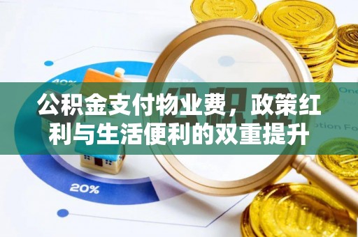 耿马公积金支付物业费，政策红利与生活便利的双重提升