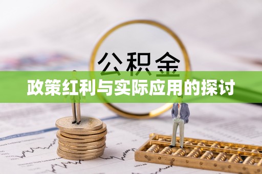 耿马政策红利与实际应用的探讨