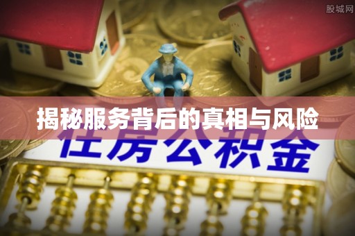 耿马揭秘服务背后的真相与风险