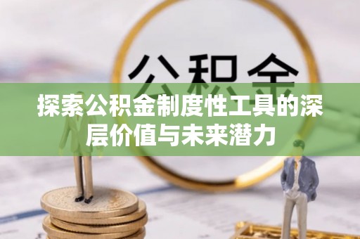 耿马探索公积金制度性工具的深层价值与未来潜力