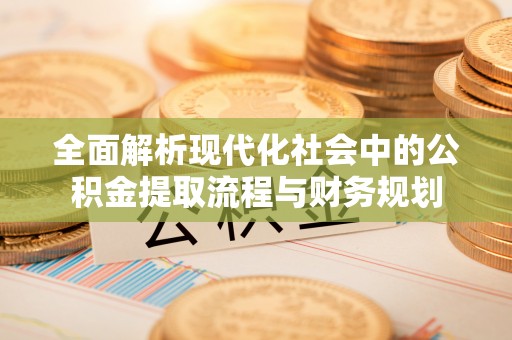 耿马全面解析现代化社会中的公积金提取流程与财务规划