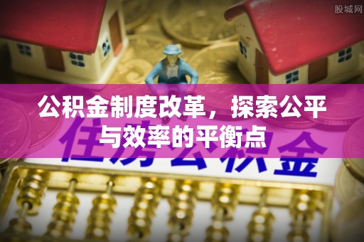 耿马公积金制度改革，探索公平与效率的平衡点