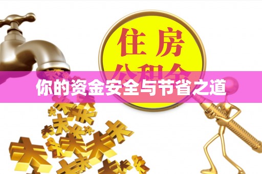 耿马你的资金安全与节省之道