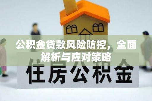 耿马公积金贷款风险防控，全面解析与应对策略