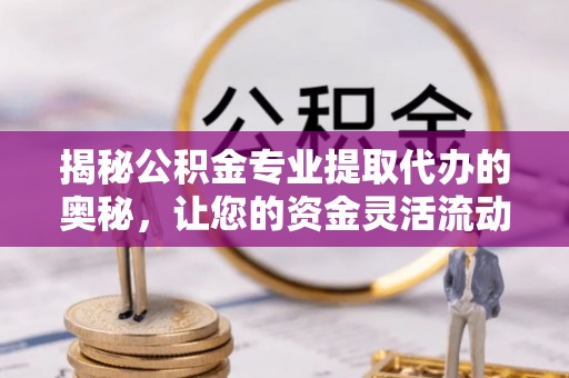 耿马揭秘公积金专业提取代办的奥秘，让您的资金灵活流动