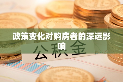 耿马政策变化对购房者的深远影响