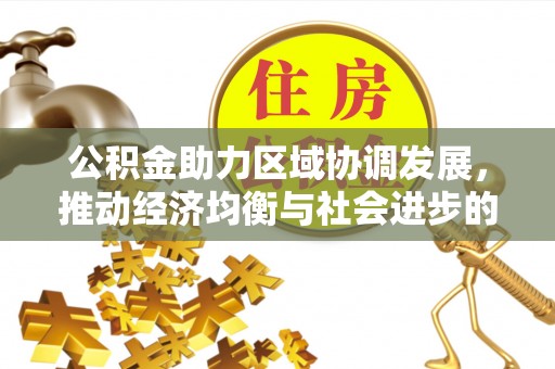 耿马公积金助力区域协调发展，推动经济均衡与社会进步的桥梁