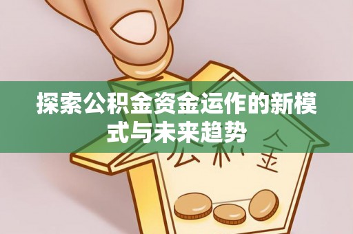 耿马探索公积金资金运作的新模式与未来趋势