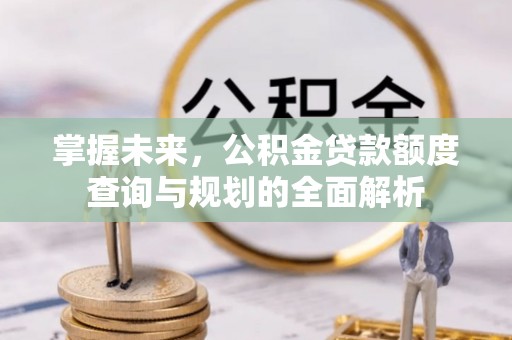 耿马掌握未来，公积金贷款额度查询与规划的全面解析