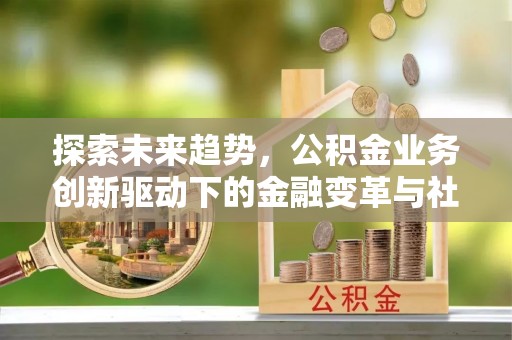 耿马探索未来趋势，公积金业务创新驱动下的金融变革与社会价值